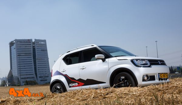 מבחן דרכים סוזוקי איגניס SUZUKI IGNIS 