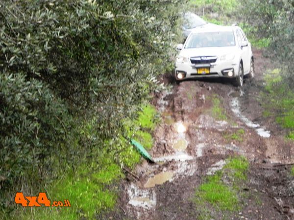 קצת מהבוץ ההרפתקני שחיכה לנו בסיבוב