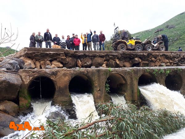 טיול סובארו דרייב לירדן ההררי ועמק החולה 17/2/18
