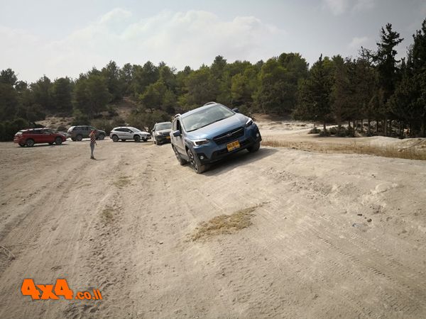 נסיעה בשיפוע צד