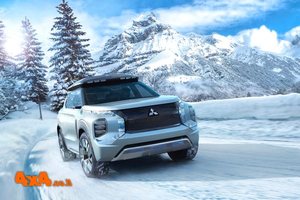 מיצובישי בהשקת בכורה עולמית לקונספט Mitsubishi ENGELBERG Tourer 