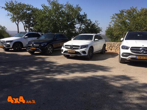 ה-SUV'S של מרצדס בהרי ירושלים