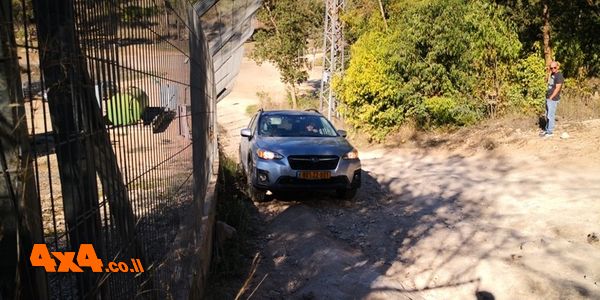 מתרגלים עליה עם שיפוע צד ותעלה ובורות . תכנון מקדים ולאחר מכן ביצוע.