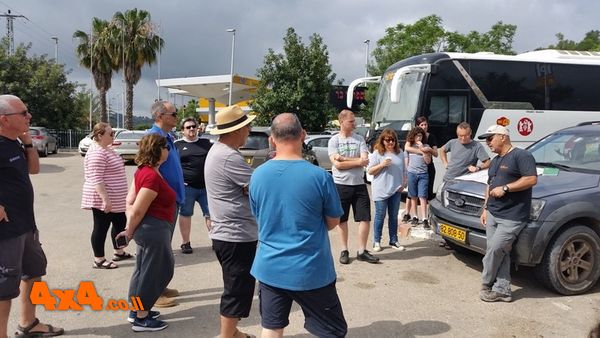 תדרוך בוקר, הסברים על עקרונות הנהיגה בשטח ועל מערכת בקרת משיכה