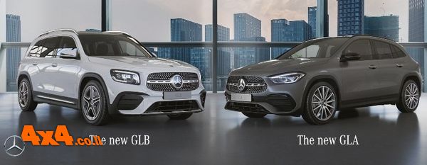 מרצדס משיקה בישראל את ה- GLA וה- GLB החדשים