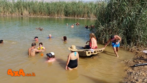 עין סוכות רחצה וסיום הטיול