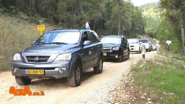 מתחילים את המסלול שלנו בדרך הג'יפים 
