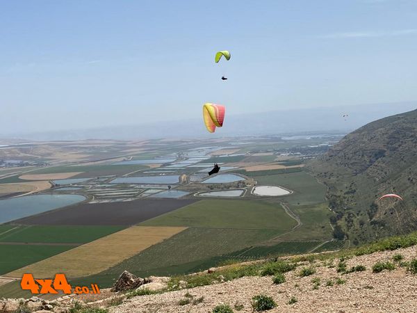 מצנחי רכיפה בהר שאול