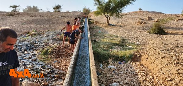 מקנחים בביקור בעוג'ה - המגלשה הארוכה בישראל