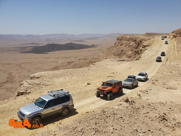 טיול לרכבי 4X4 ליומיים ממכתש רמון לבורות לוץ 25-26/8/21