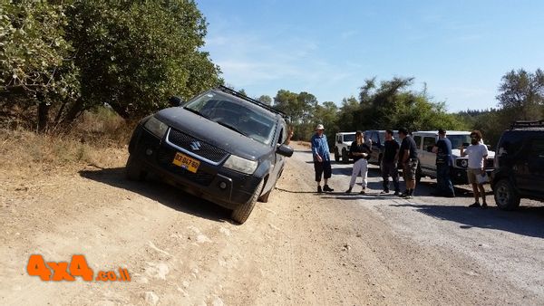 מתרגלים שיפוע צד והצלבות
