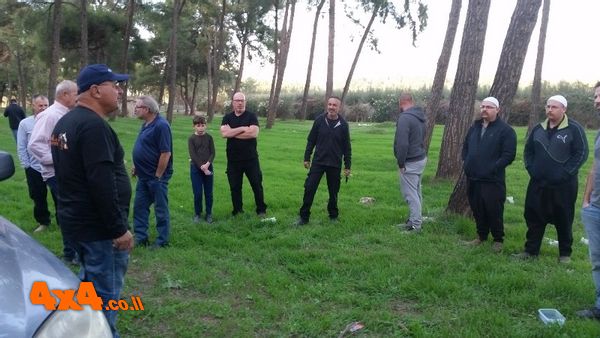 שיחת סיכום וסיום בסמוך לצומת מגידו