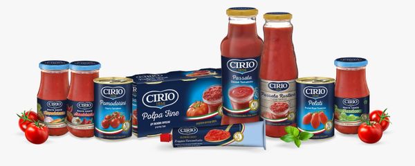 מותג העגבניות האיטלקי CIRIO חוזר לישראל