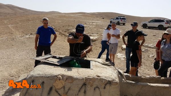 הדגמת שאיבת מים מבור אגירה