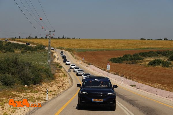  סקייוול בטיול כביש 100% חשמל בשפלת יהודה