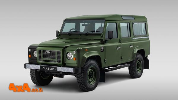לנד רובר דיפנדר קלאסי V8 מהדורת צ'רצ'יל – מחווה מוגבלת ומפוארת לרכב גיבור