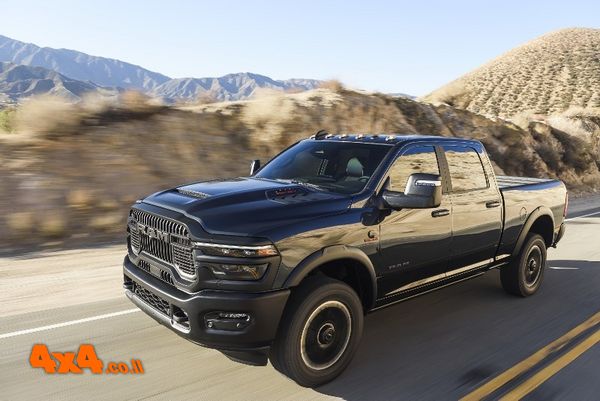 ראם RAM REBEL נוחת בישראל
