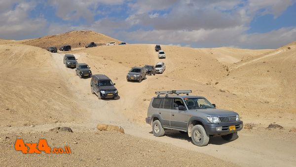 יומן מסע חוצה ישראל ל-6 ימים עם שיירת רכבי 4X4 עם ובלי הילוך כוח - סוכות 2025