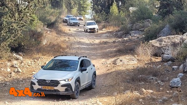 סיכום הדרכת נהיגה בשטח עם רכבי סובארו לאנשי קקל