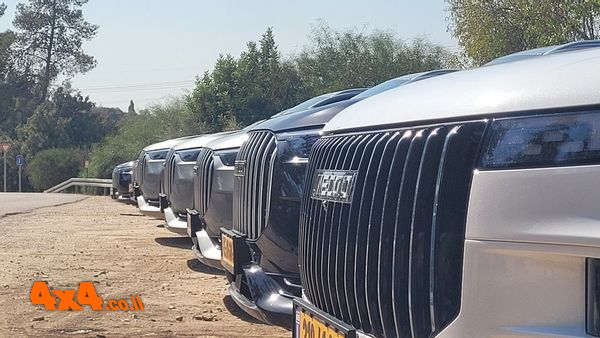 השקת ג'אקו JAECOO 8 PHEV החדש בישראל עם כל אנשי המותג