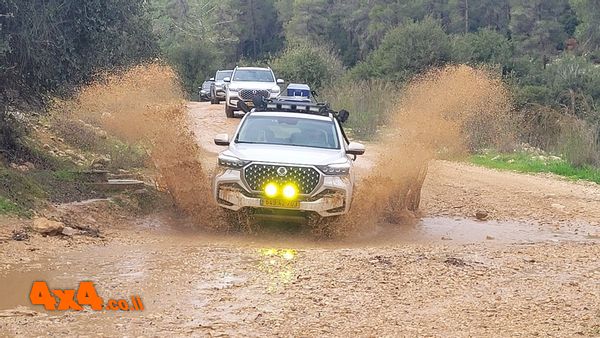 טיול שטח למועדון רקסטון KGM מיער הקדושים לאורך נחל כסלון ועד למעבר גשר רפאים