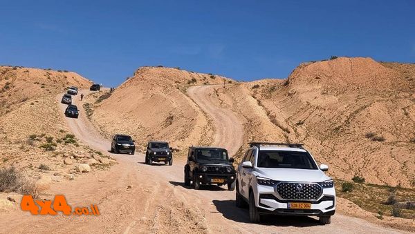 יומן מסע ג'יפים בין מעיינות וגבים בנגב 25/4/2026
