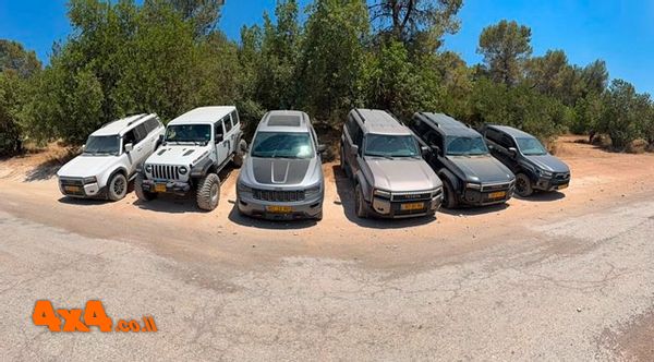 הדרכת נהיגה בשטח לגיבורים מעמותת אחים לחיים