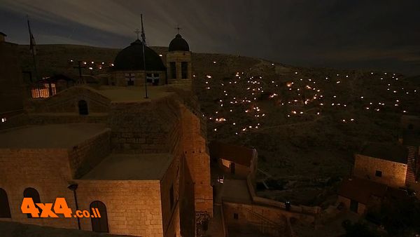 חזיון הנרות במנזר המרסבא 
