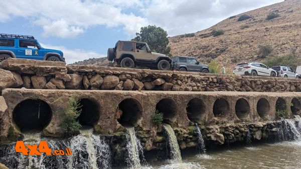 טיול ג'יפים משפחתי - קיץ בין מורדות הגליל והגולן 
