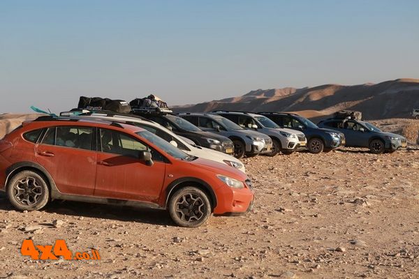 מסע חוצה ישראל לרכבי סובארו 4X4 - סוכות 2026