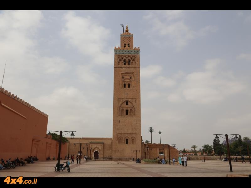 מרקש - המסגד, ארמון המלך, העיר העתיקה, המלאח וגמע אל פנא