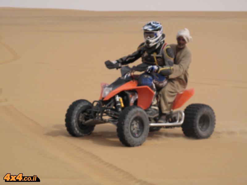 KTM 450 XC במדבר המערבי במצרים