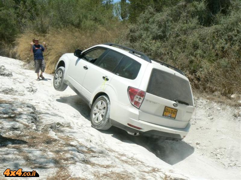 הדרכת נהיגה בשטח טרשי סובארו שטראוס 9/7/2010 - התמונות: