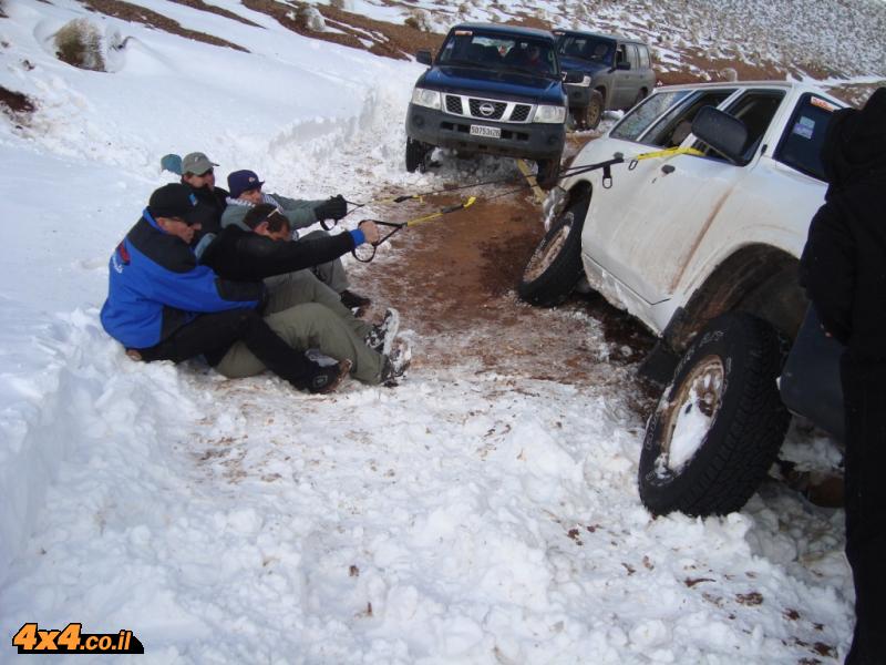 פורום: חילוץ בשלג בהרי האטלס של מרוקו