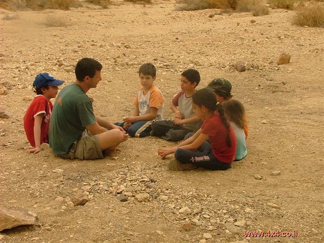 טיול משפחות בנחל איילות - עמיר גדנאור - 04/10/08